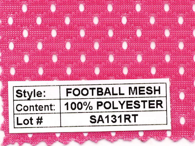 Football Mesh 100% Polyester